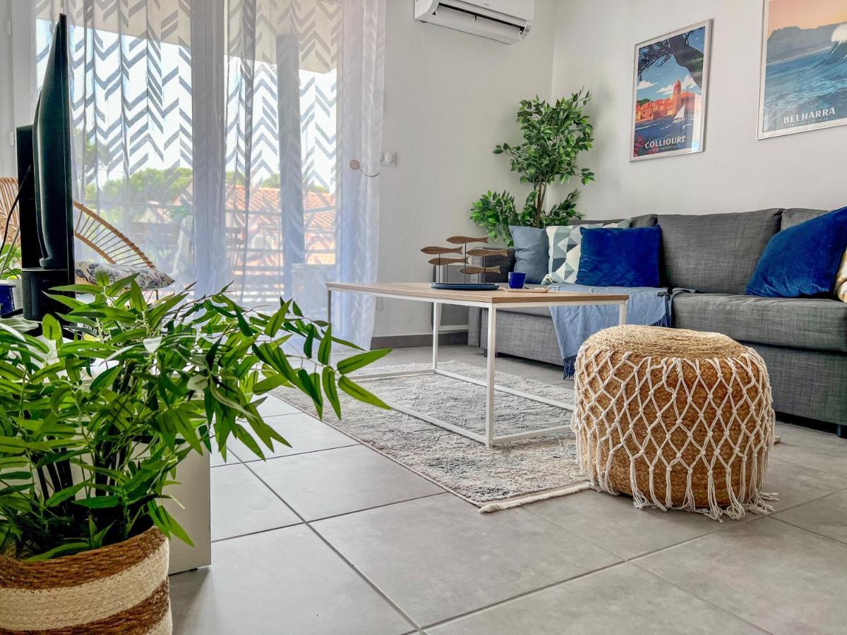 Superbe Appartement Neuf Entre Mer Et Pins Wifi Argelès-sur-Mer Eksteriør bilde