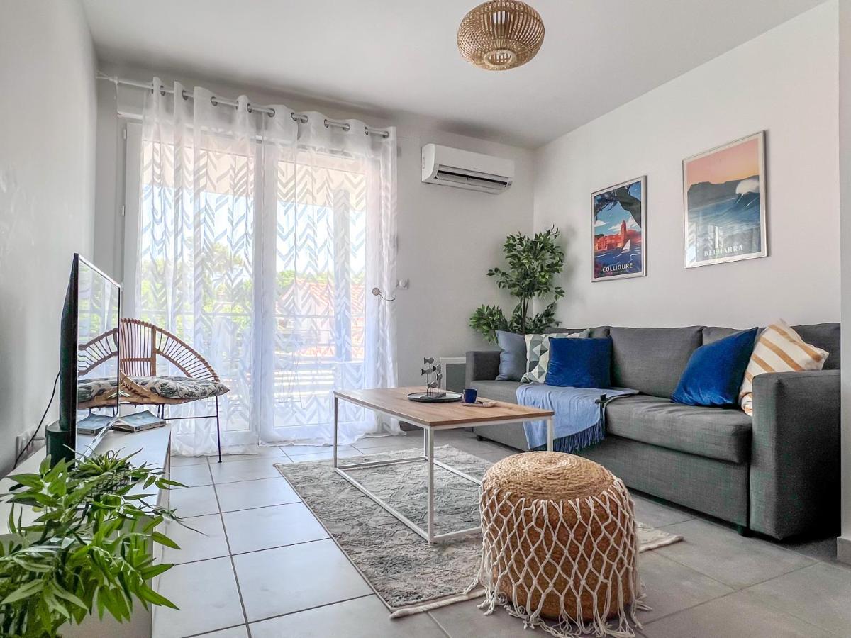 Superbe Appartement Neuf Entre Mer Et Pins Wifi Argelès-sur-Mer Eksteriør bilde