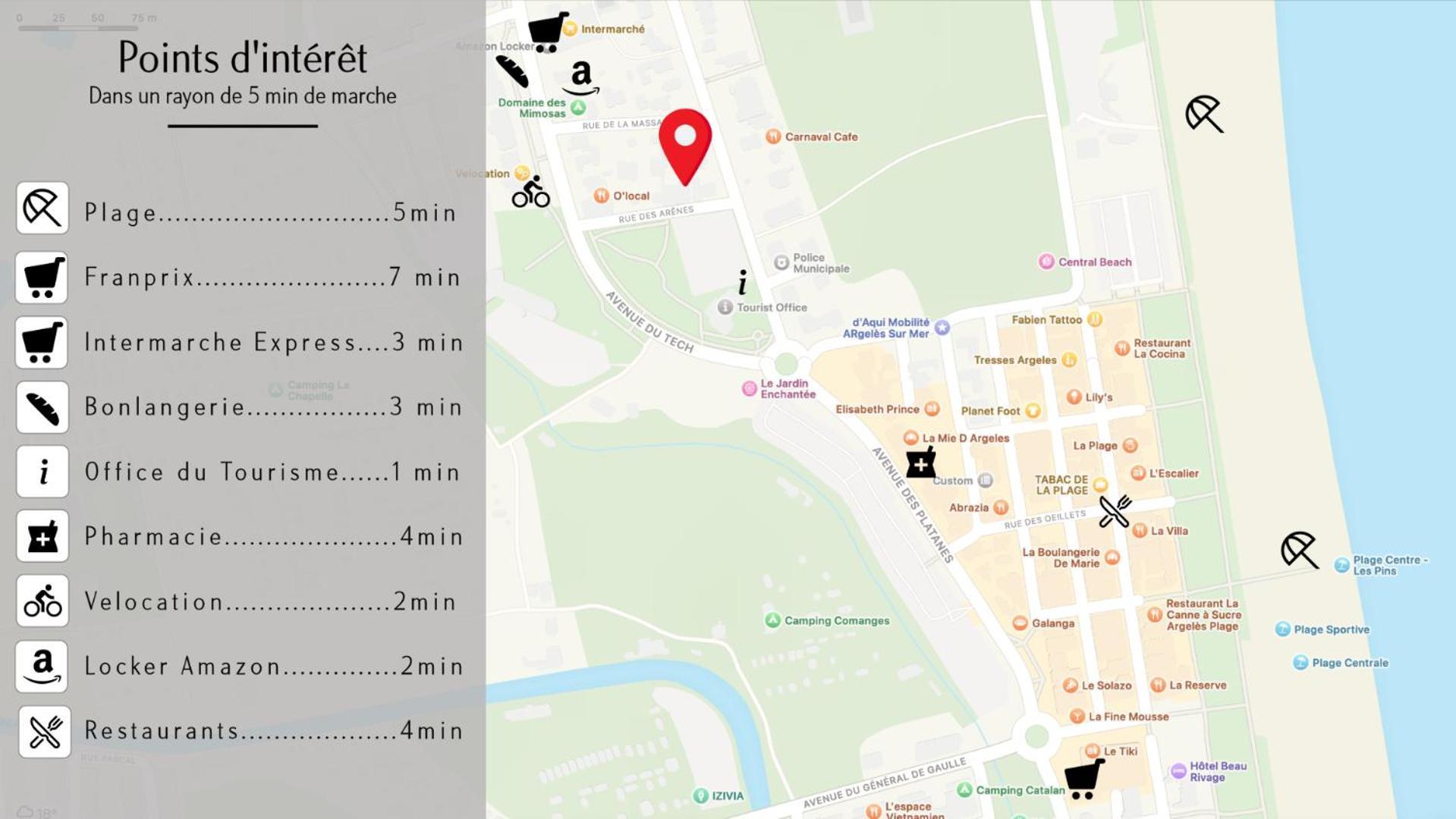 Superbe Appartement Neuf Entre Mer Et Pins Wifi Argelès-sur-Mer Eksteriør bilde
